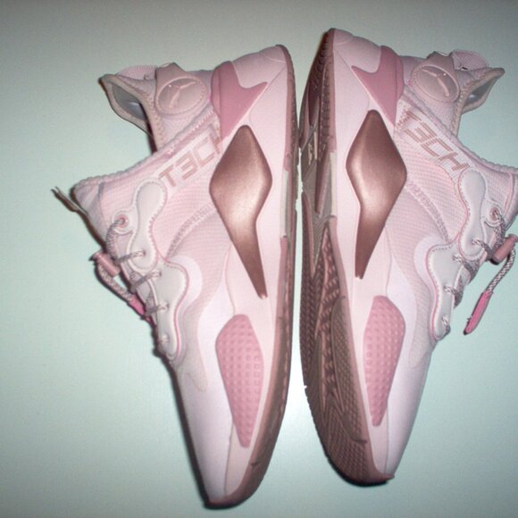 Women's PUMA RS‑X T3CH Casual Lace-Up Shoes 387130-01 Pink Rose - Picture 2 of 6